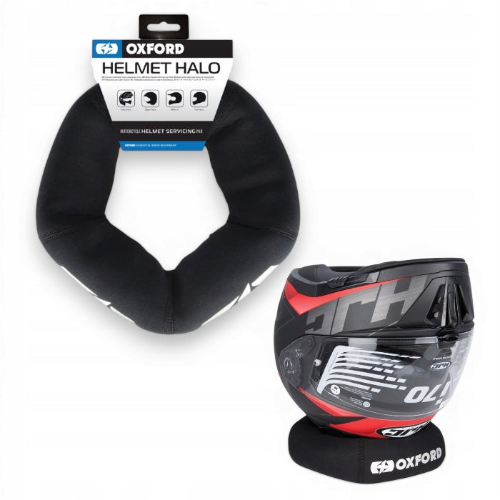 Service Pad Helmet Stand OXFORD HELMET HALO Black