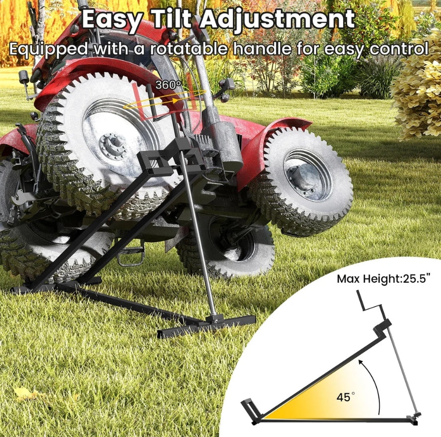 Service lift for garden mowers and tractors up to 400 kg Manufacturer code AT6213RE