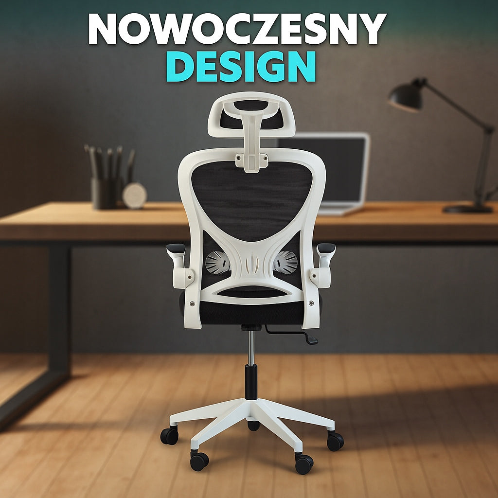 Sesto Senso Ergonomic Office Chair with Adjustable Headrest Black EAN (GTIN) 5904280098823