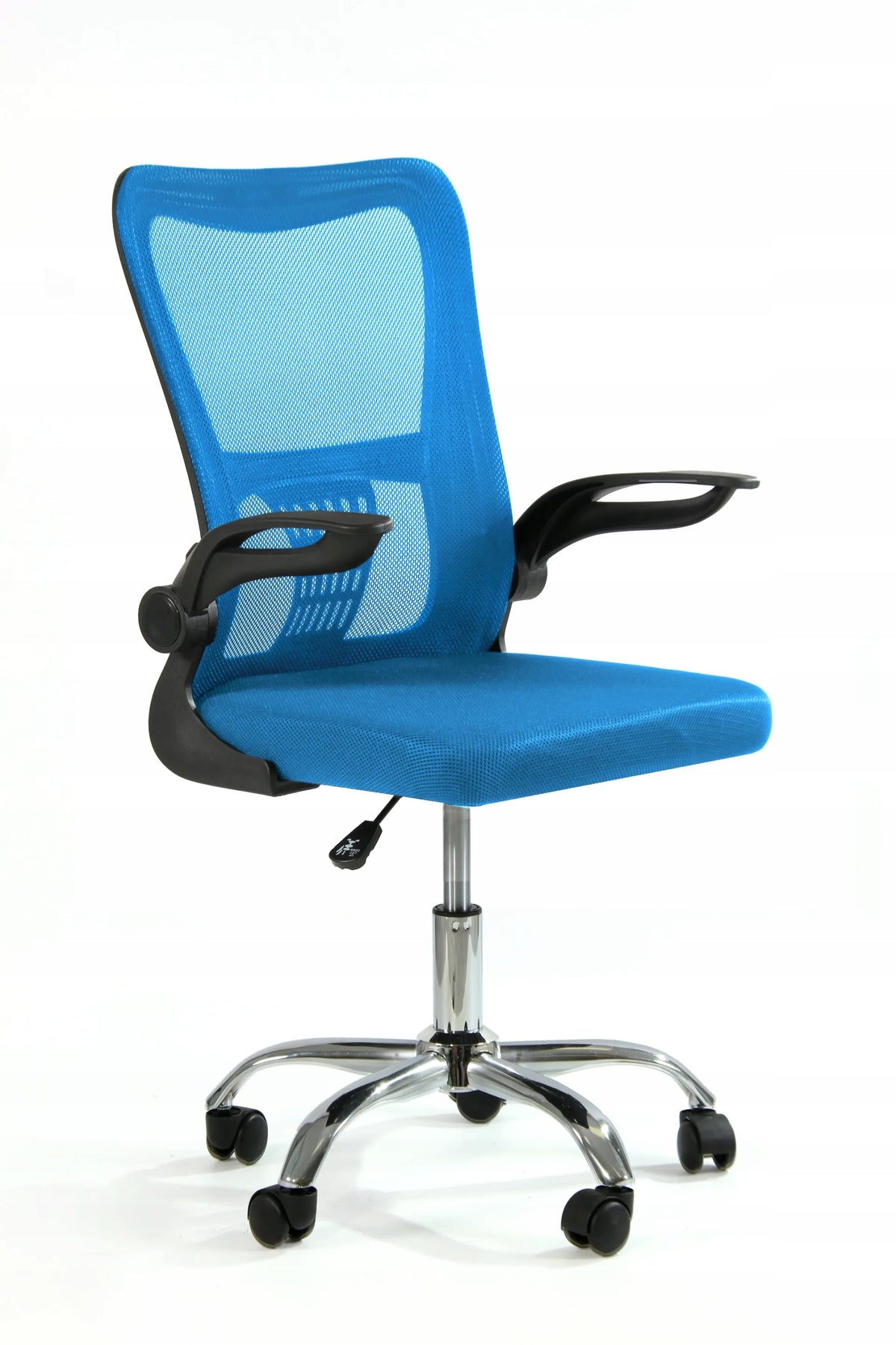 Sesto Senso Ergonomic office chair V8 folding armrests blue