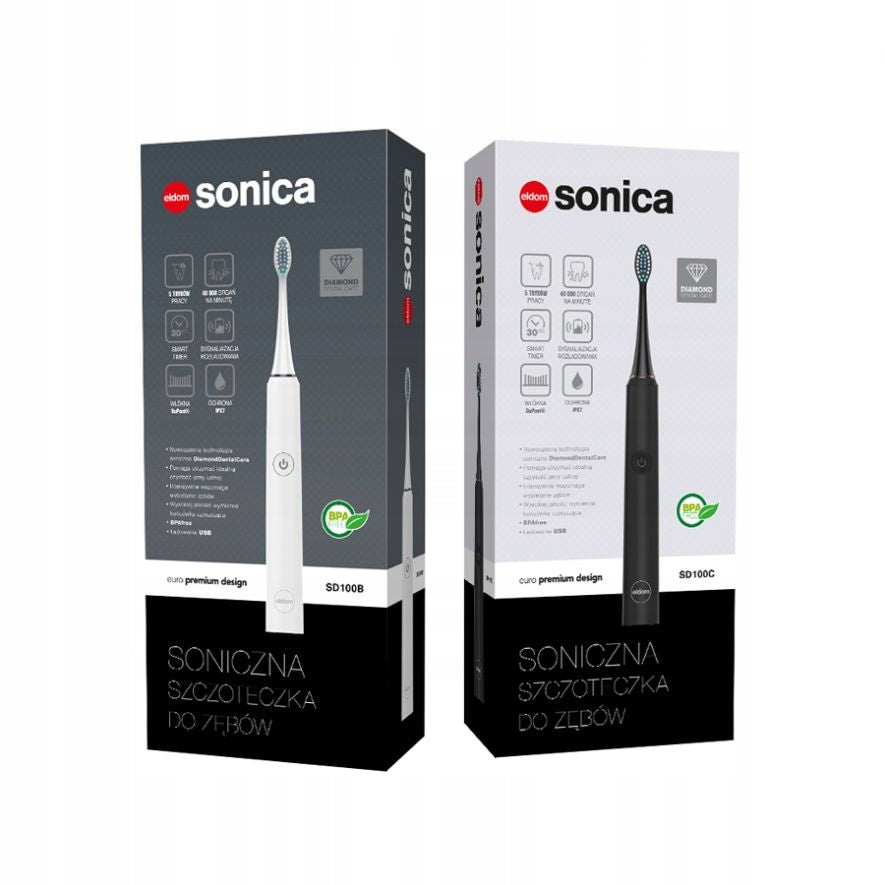 Set – 2x SD100 Sonic Toothbrush and ZU10 Blackhead Vacuum Cleaner FREEBIE