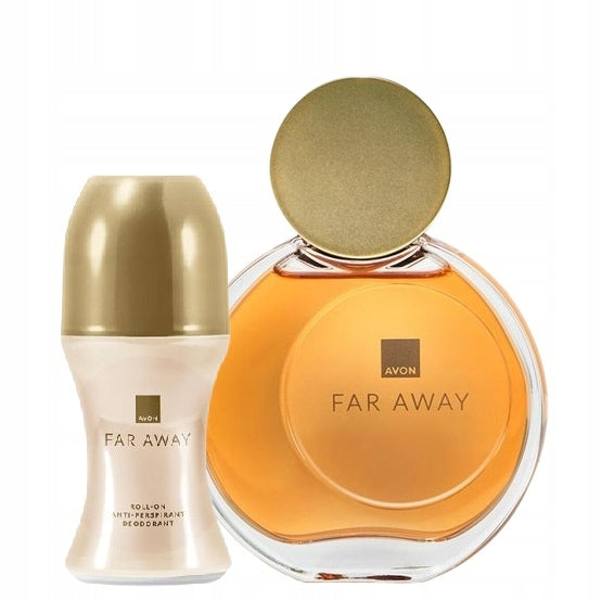 Set AVON Far Away [Perfume + Antiperspirant]