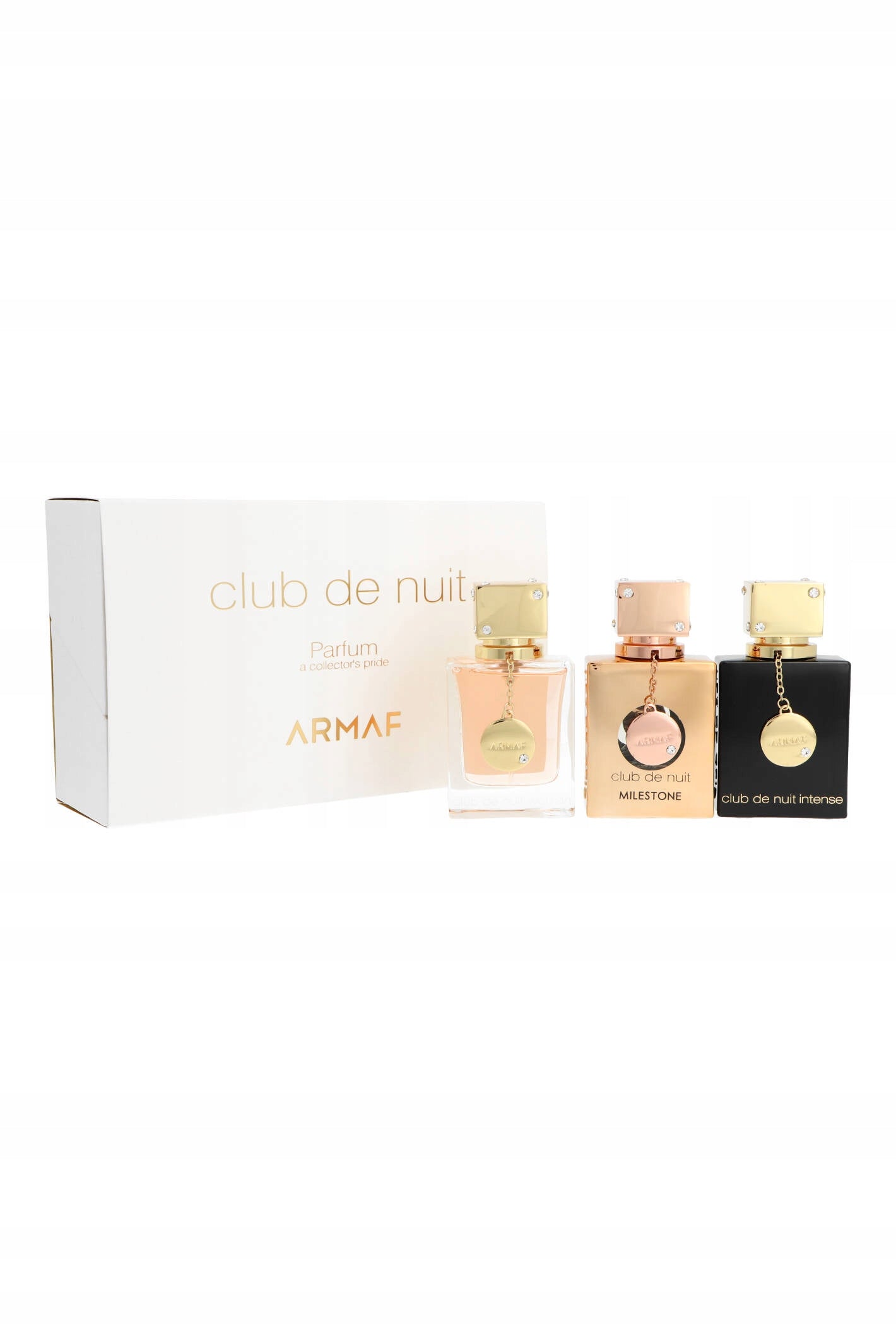 Set Armaf Club de Nuit Black Edp 3x30ml: Women + Milestone + Intense Wom