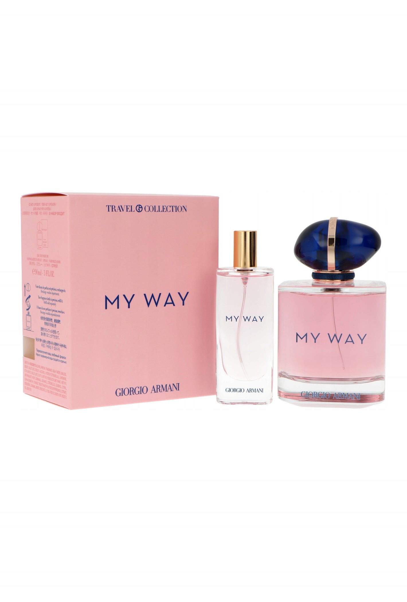 Set Armani MY WAY Edp 90ml + Edp 15ml