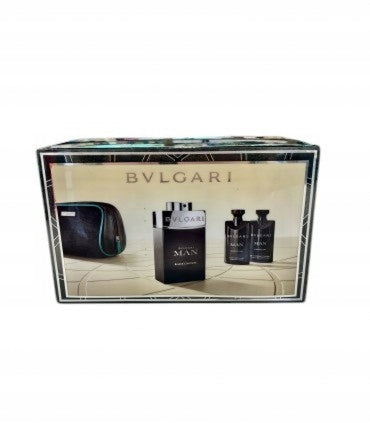 Set Bvlgari Man Black Cologne Eau De Toilette UNIQUE