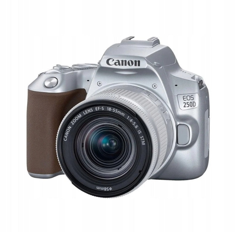 Set Canon 250D + 18-55 IS STM silver