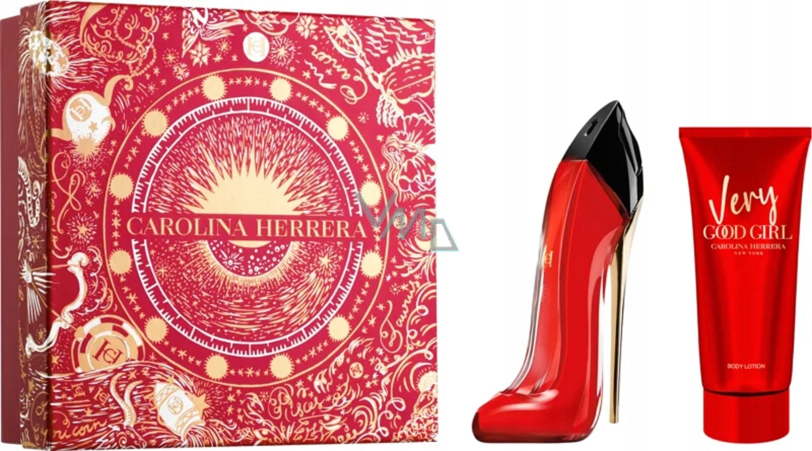 Set Carolina Herrera Very Good Girl for women: perfume EDP 80 ml and bals Brand Carolina Herrera