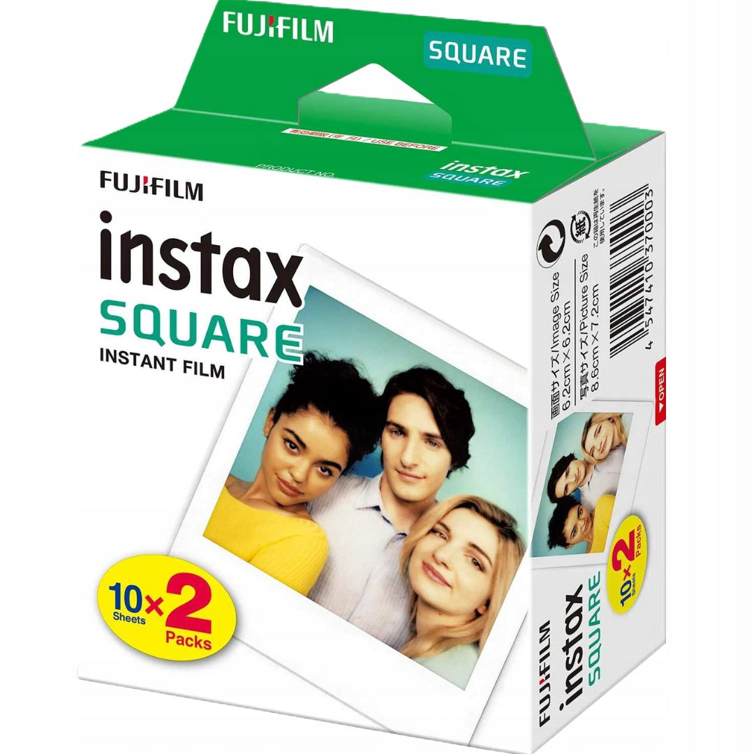 Set Cartridges Instax SQUARE 40 photos SQ1 SQ40 for Instax Fujifilm camera Manufacturer code Wkłady instax square do aparatu fuji SQ1 SQ40