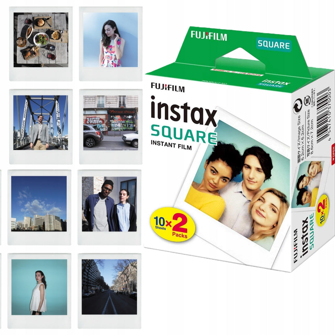 Set Cartridges Instax SQUARE 40 photos SQ1 SQ40 for Instax Fujifilm camera Packaging status original