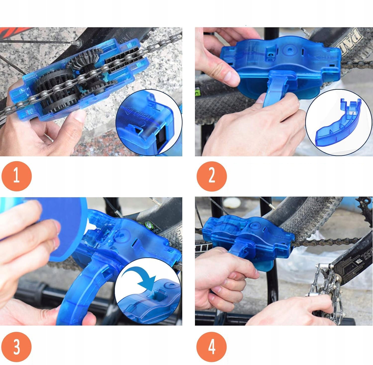 Set Chain Cleaning Brush, Chain Cleaning Brush Product weight with unit packaging 0.24 kg
