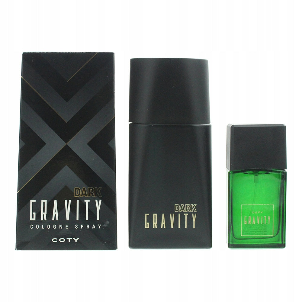 Set Coty: Dark Gravity, Eau De Cologne, For Men, 100 ml + Defy Gravity