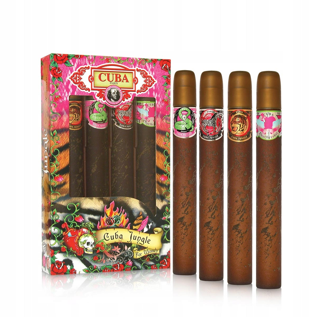 Set Cuba City for Women 4x35ml. *Cuba Original Paris Brand Cuba