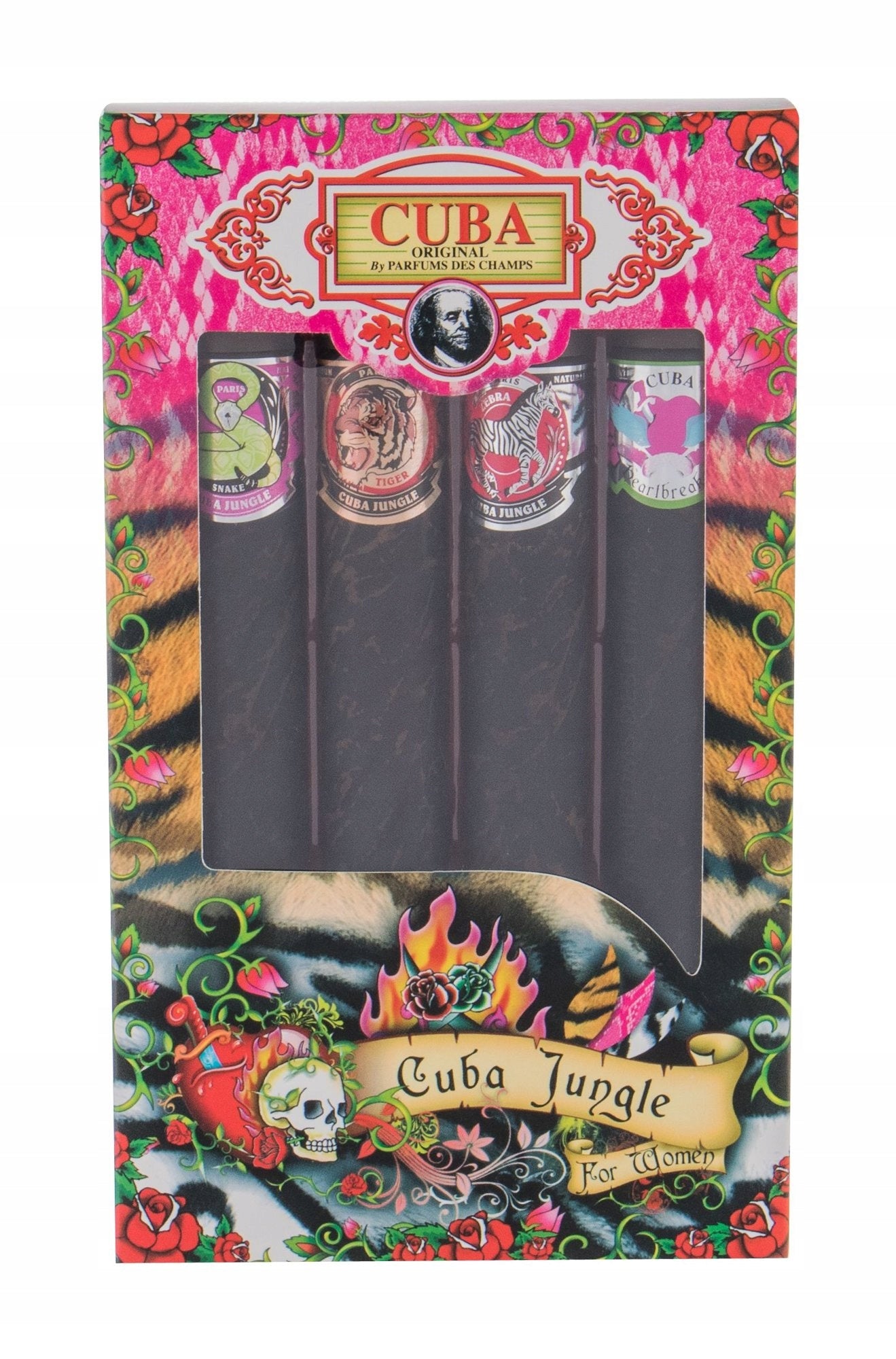 Set Cuba Jungle for Women 4x35ml. *Cuba Original Paris