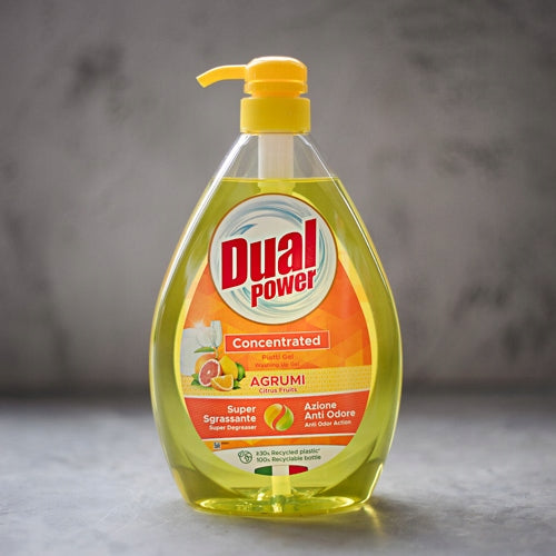 Set DUAL POWER 3 +1 dishwashing liquid Packaging status original
