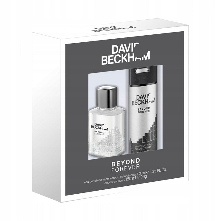 Set David Beckham Beyond Forever Eau De Toilette EDT 40ml + deo 150ml