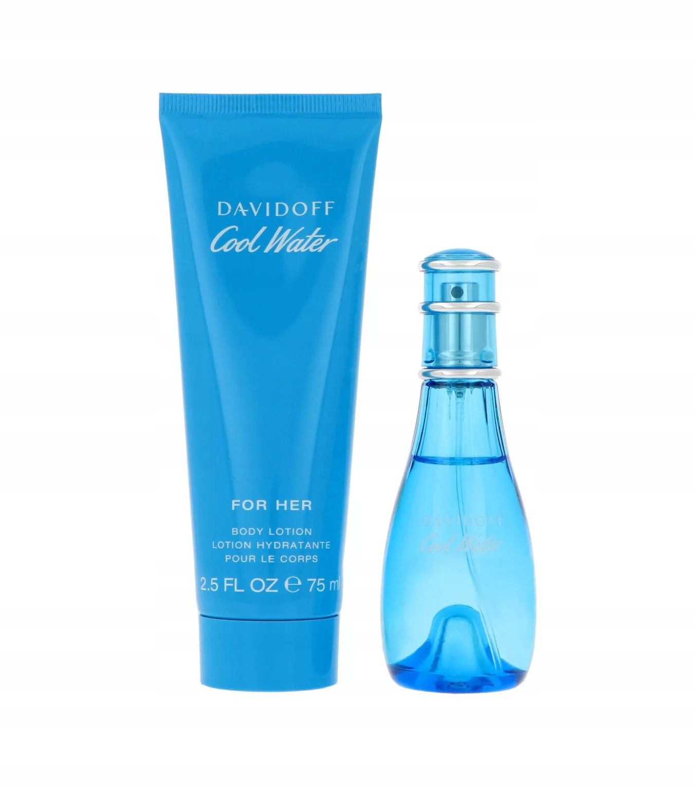 Set Davidoff Cool Water Woman Edt 30ml + Tělové mléko 75ml Brand Davidoff