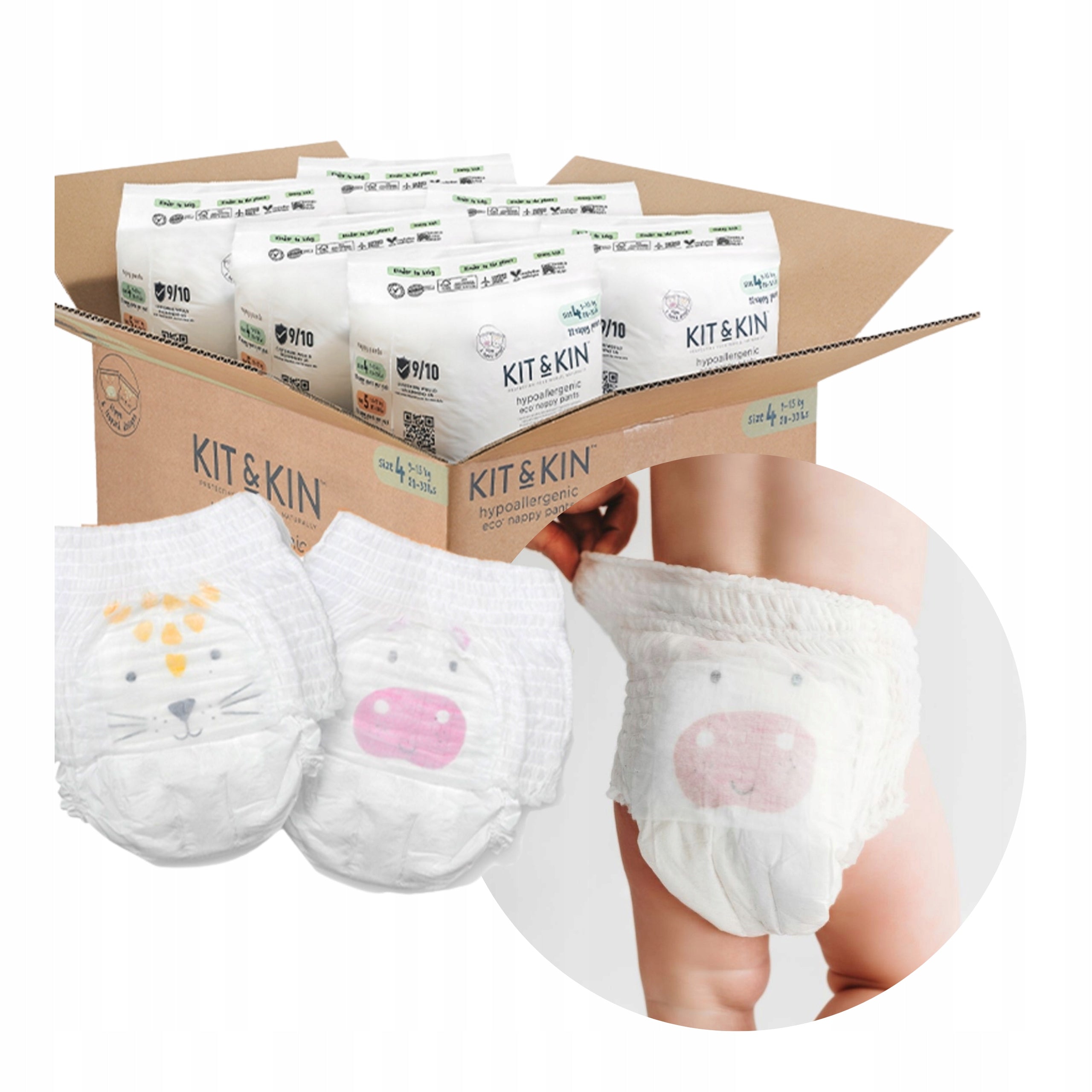 Set Diapers for Children R5 12-17 kg Disposable KIT&KIN 120 pcs.