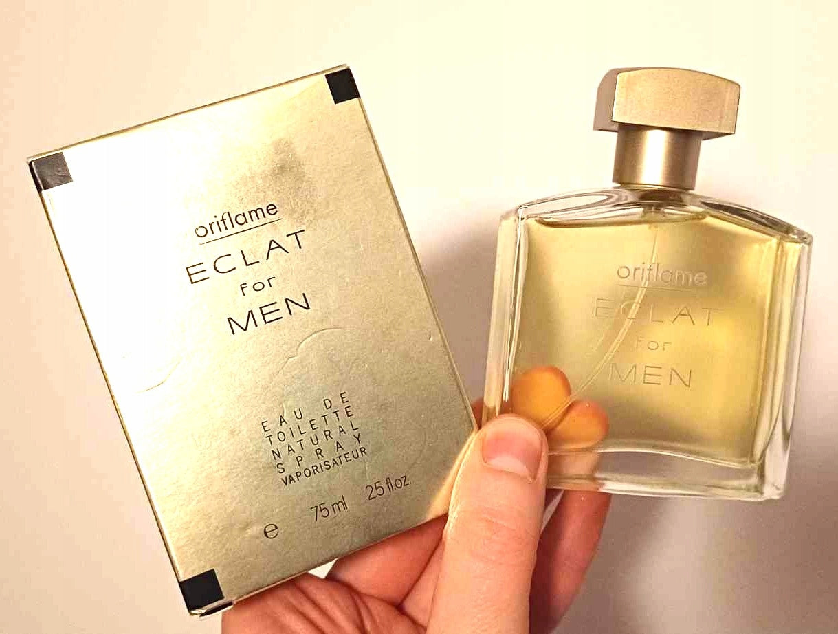 Set Eclat For Men eau de toilette and shaving foam Oriflame Packaging status original
