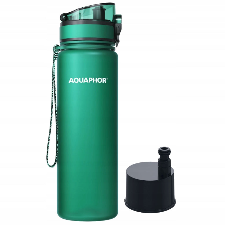 Set Filter bottle AQUAPHOR CITY bottle green1l + toothbrush Brand Aquaphor
