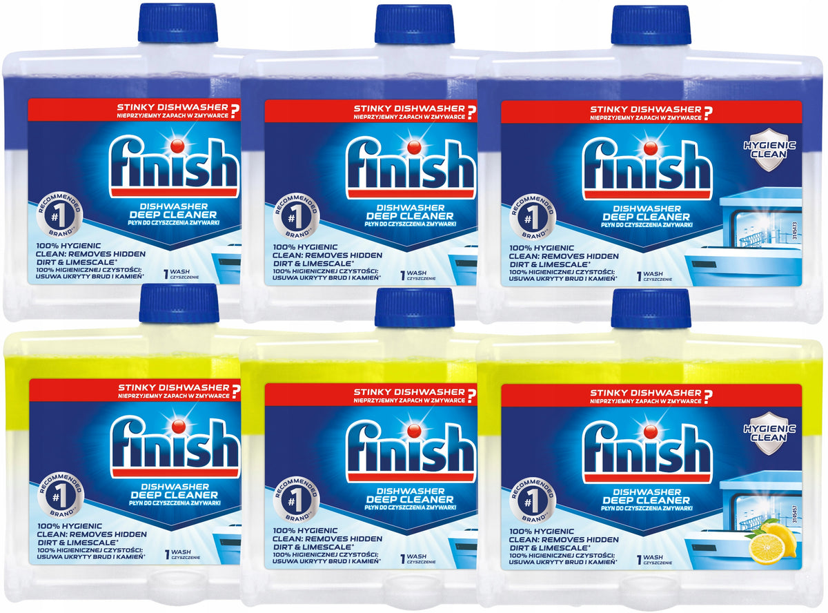 Set Finish Dishwasher Cleaner Mix 6 x 250 ml