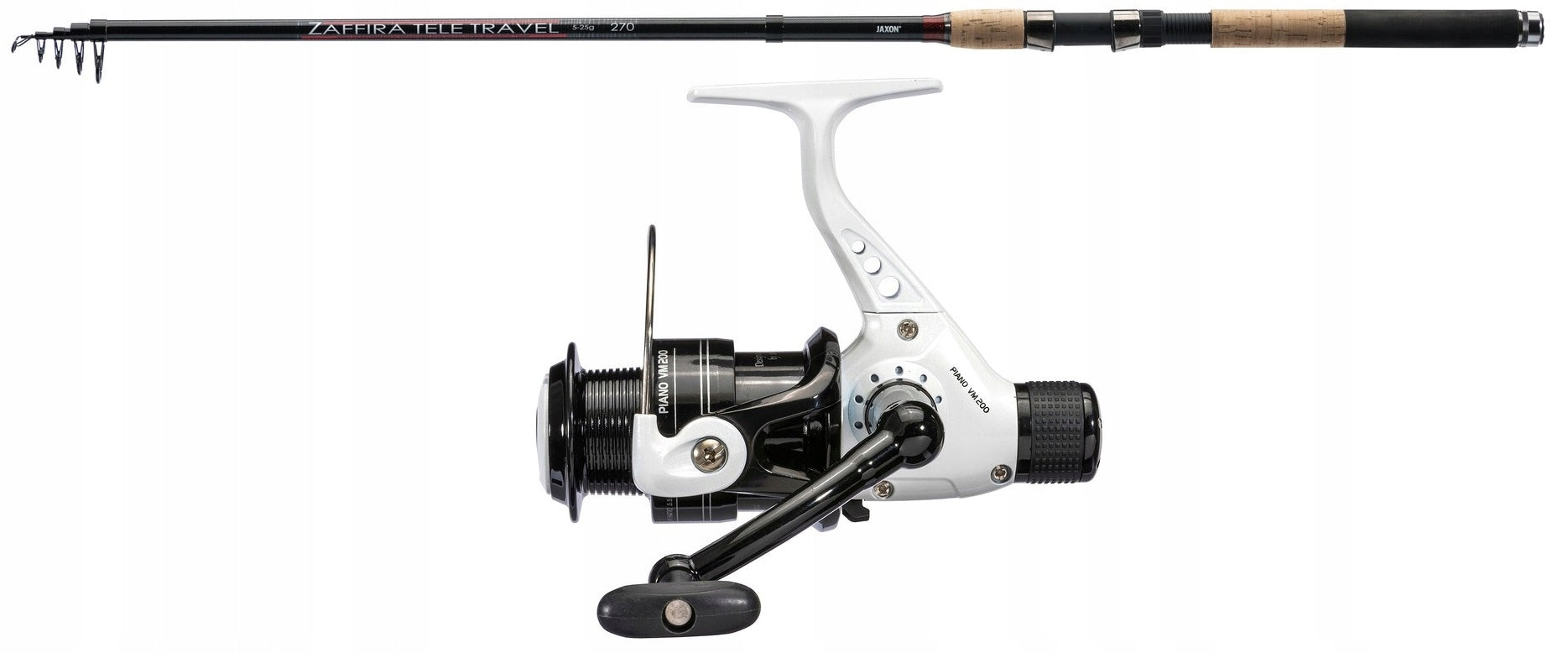 Set Fishing Rod JAXON 2,1 + reel Piano for Float Spinning