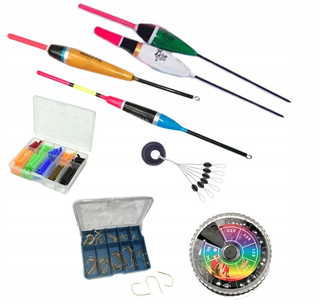 Set Fishing Rod JAXON 3,3 3- 15g reel Float T Total length 330 cm