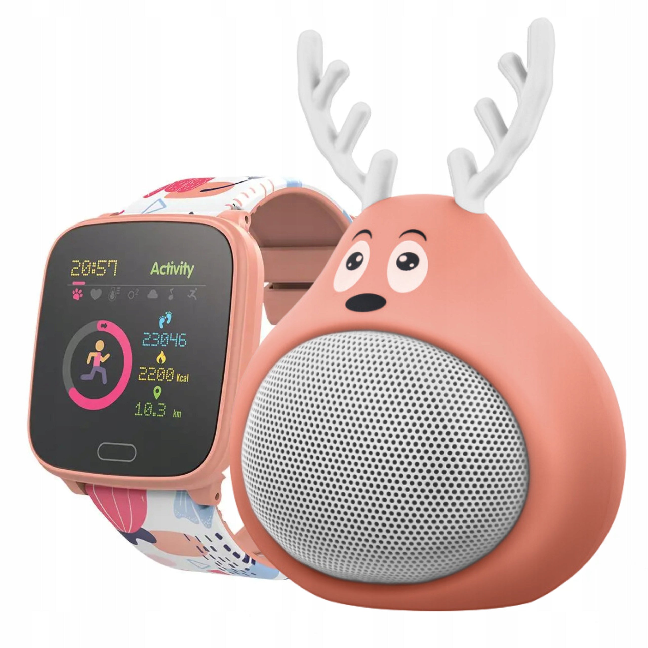 Set Forever Sweet Animal iGo2 smartwatch speaker orange 3 W