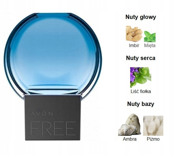 Set Free for Him eau de toilette and shower gel 2in1 Avon Manufacturer code 11676