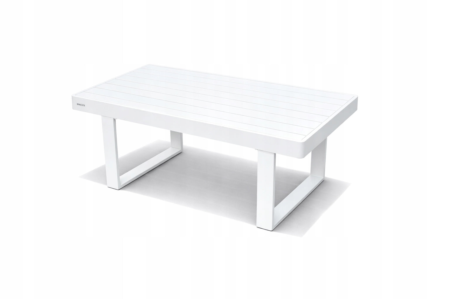 Set Garden Furniture Modular Aluminum Lagoon Corner + Table White Number of items in the set 2