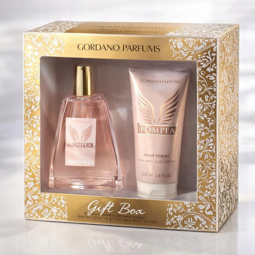 Set Gift Box Jaqueline EDT 100ml + body lotion 100ml Brand Gordano Parfums