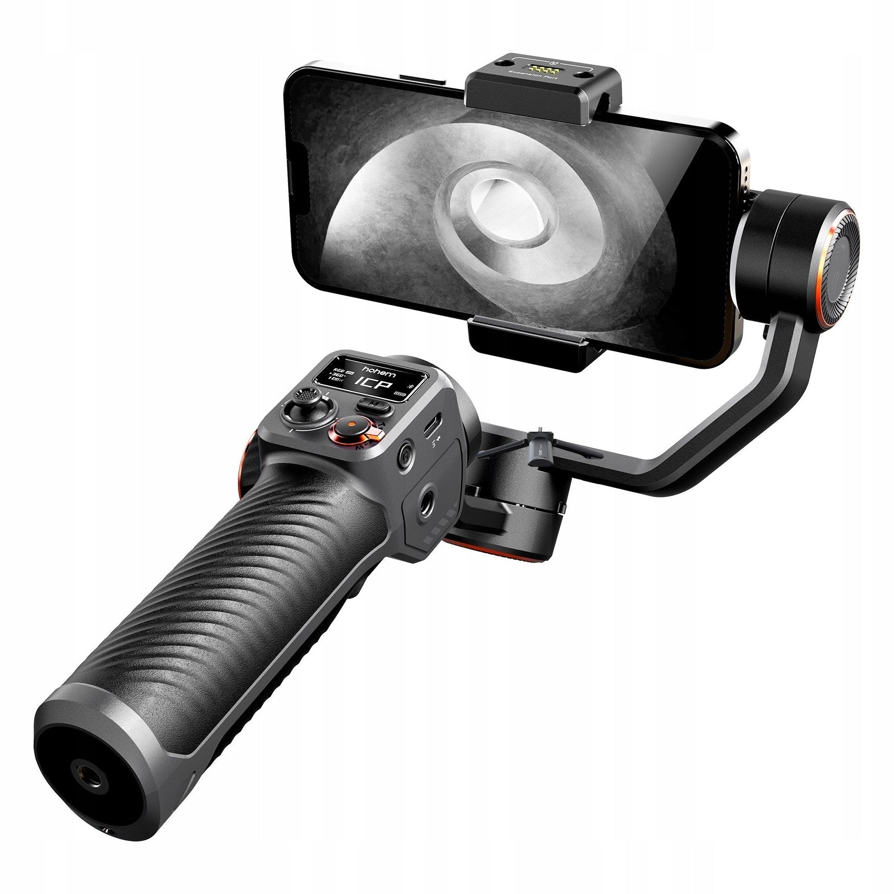 Set Gimbal stabilizer 3-axis Hohem iSteady M6 KIT + lamp, tripod Manufacturer code iSteady M6 KIT