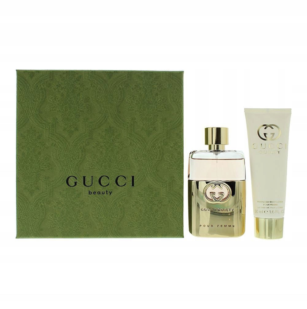 Set Gucci : Guilty, Eau De Parfum, For Women