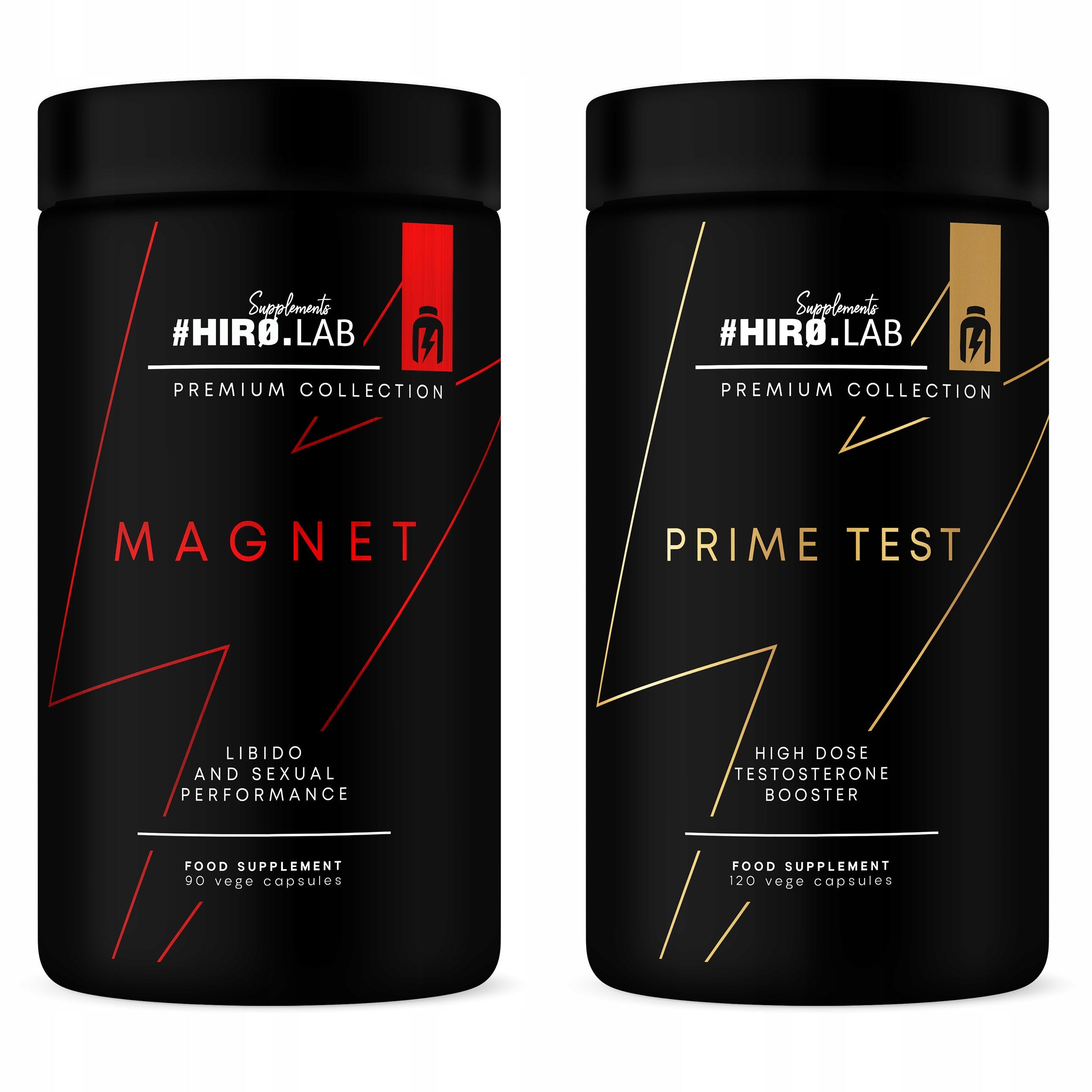 Set HIRO.LAB Prime Test 120 Magnet 90 Testosterone Libido Energy
