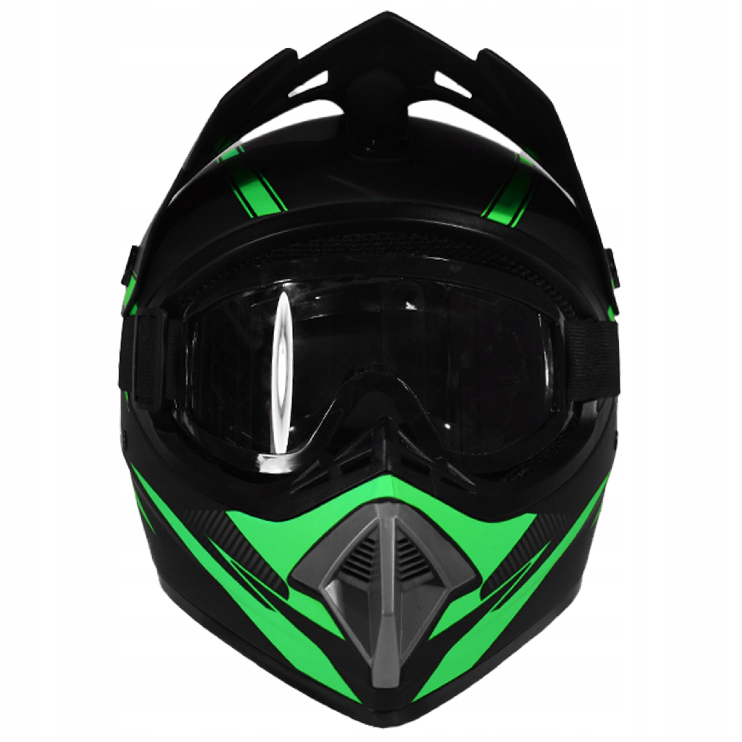 Set Helmet Goggles Gloves Cross Enduro Quad ATV BMX Bike Scooter L Manufacturer's catalog number MCGKZ46003
