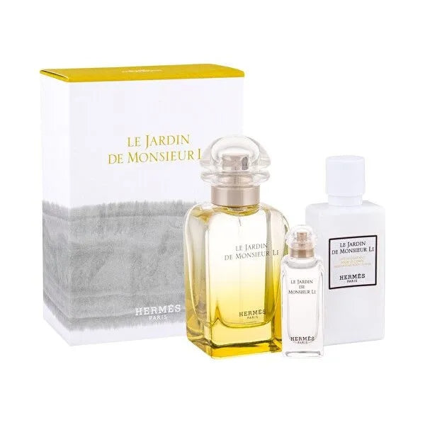 Set Hermes Le Jardin de Monsieur Li 50 ml edt + 7,5 ml edt + 50 ml body Manufacturer code 456184