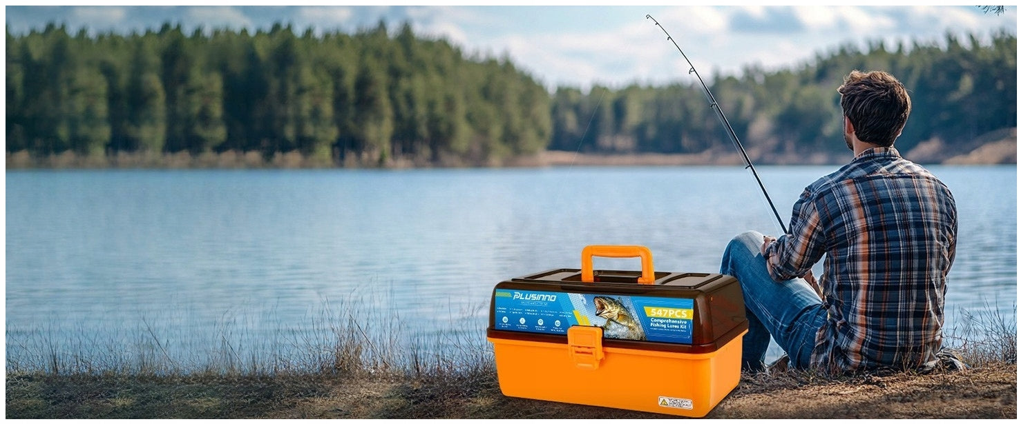 Set Hooks Float Fishing Box Large Spinning Akcesoria Lures Number of items in the set 547