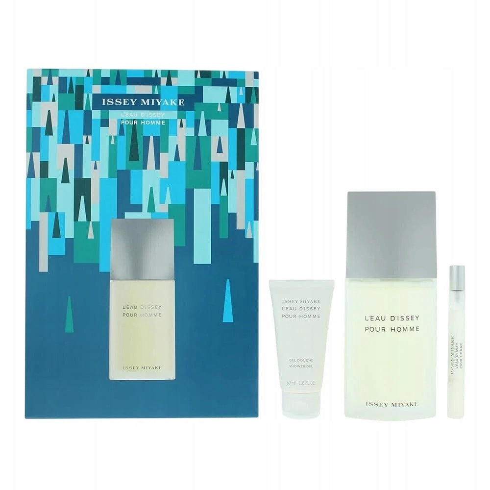Set Issey Miyake : L'Eau D'Issey Pour Homme, Eau De Toilette, For Men