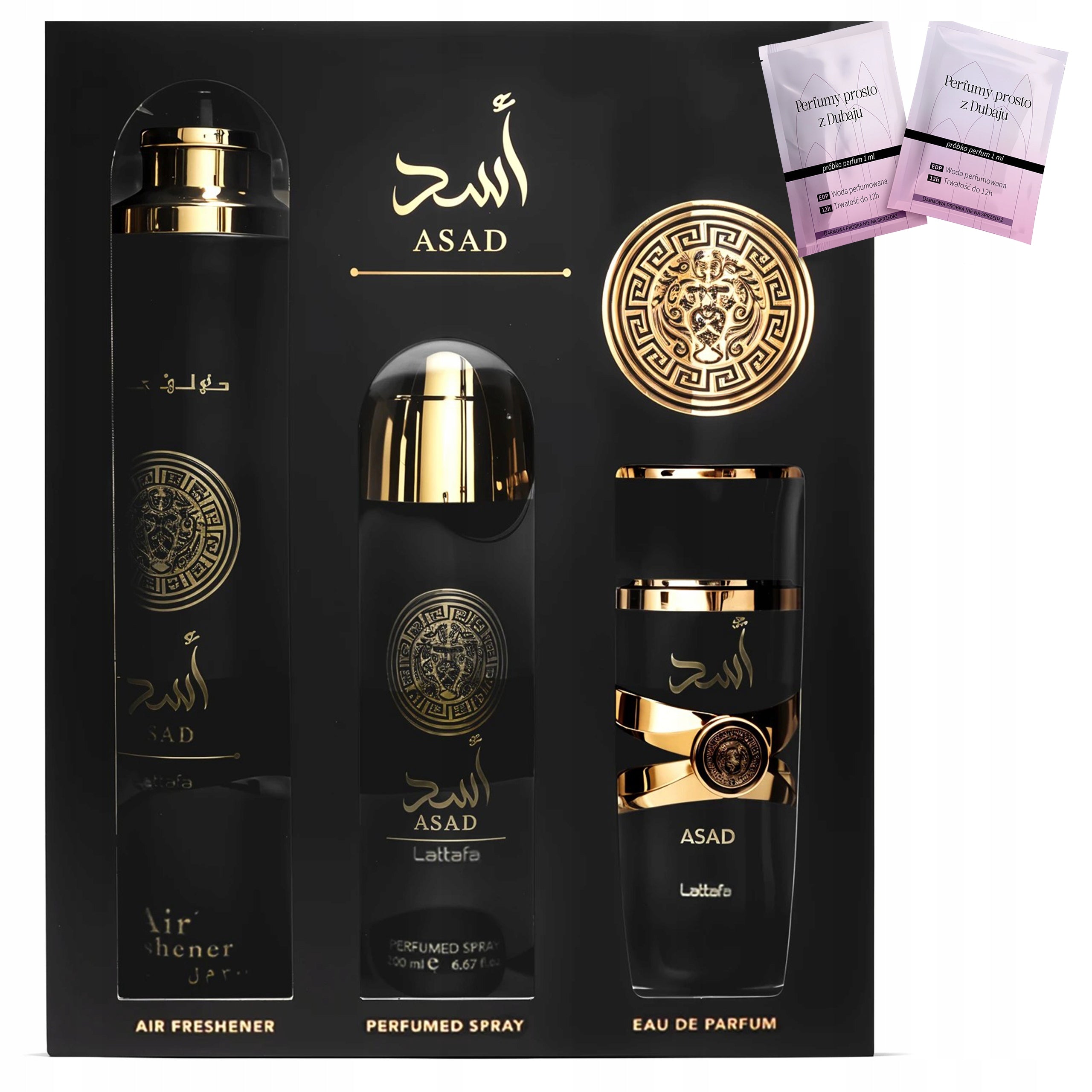 Set Lattafa Asad Eau de Parfum 100ml