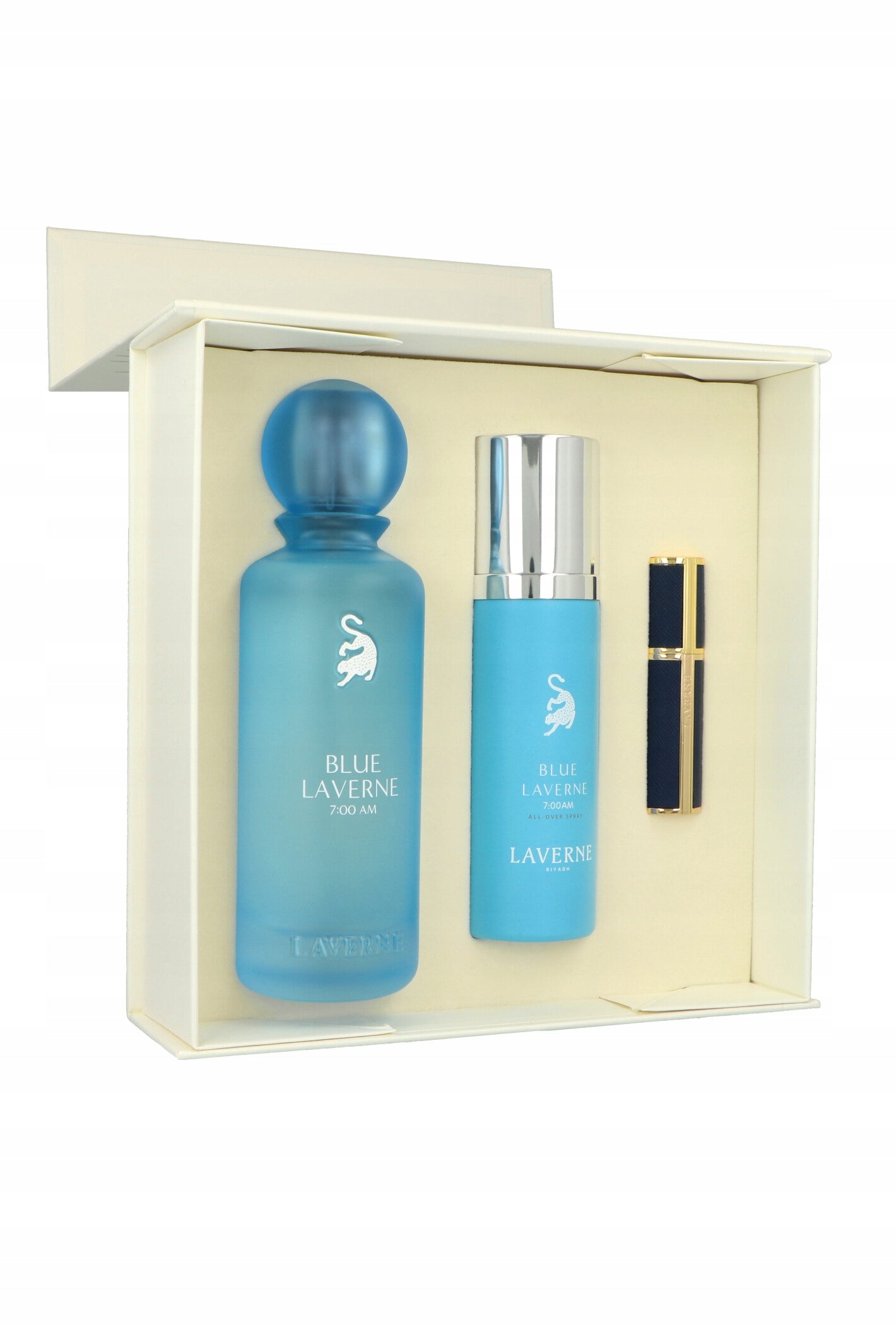 Set Laverne Blue Laverne 7AM Collection Edp 200ml + All Over Spray 100ml Brand LAVERNE