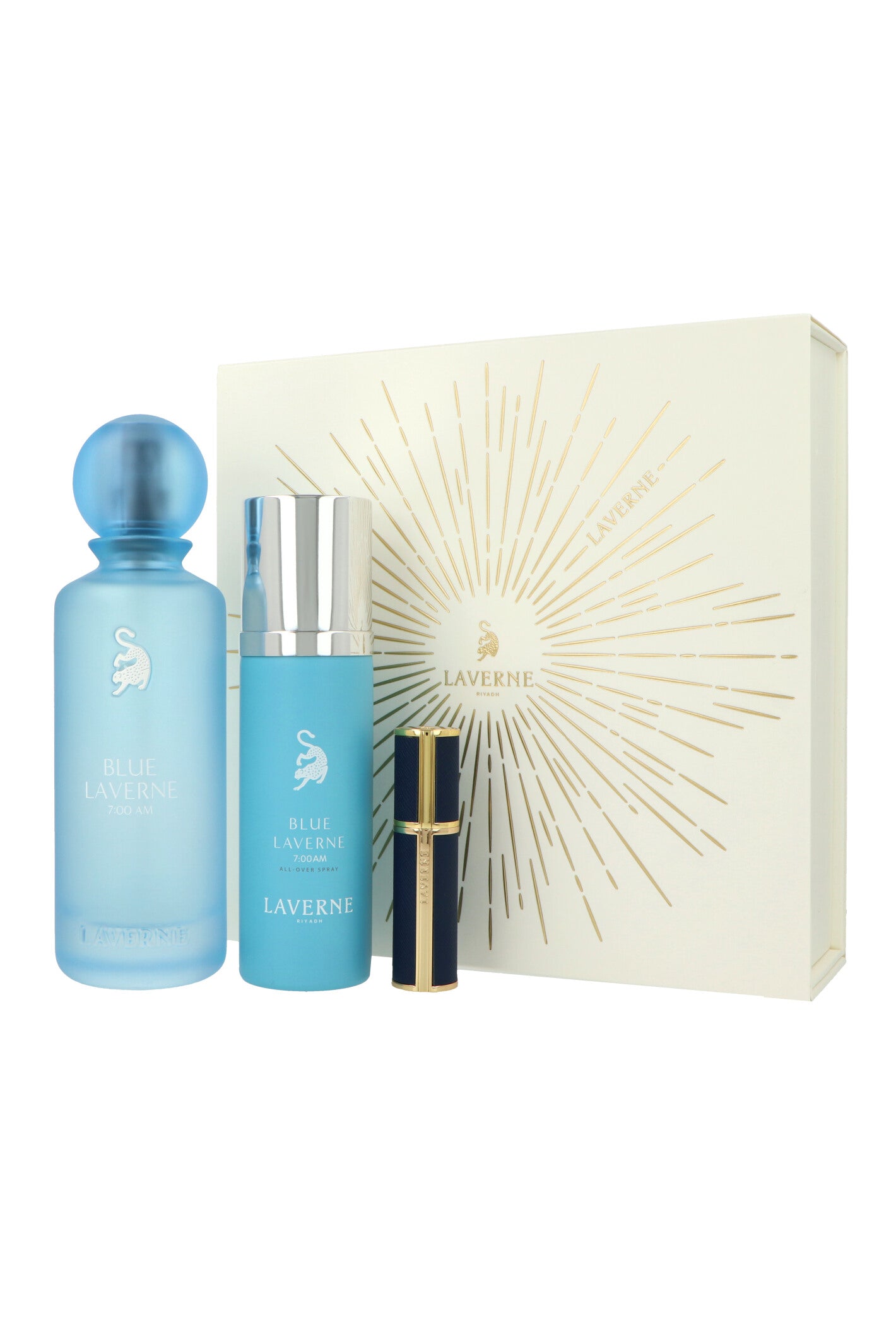 Set Laverne Blue Laverne 7AM Collection Edp 200ml + All Over Spray 100ml