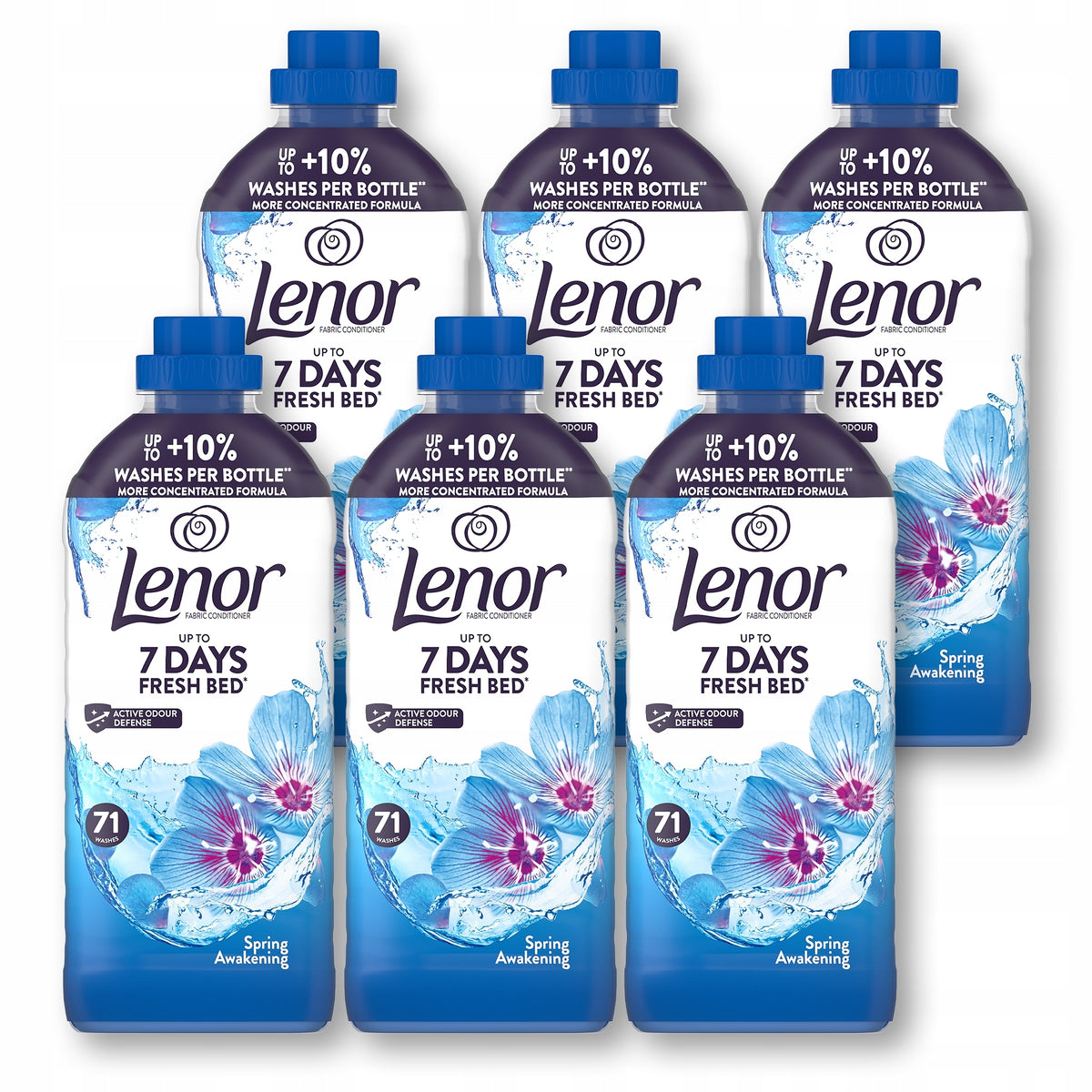 Set Lenor Washing Liquid Spring Awakening 426 Washes 6x1,49L