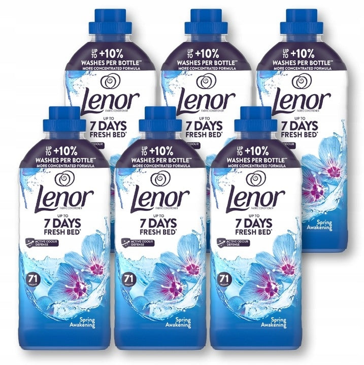 Set Lenor Washing Liquid Spring Awakening 426 Washes 6x1,49L