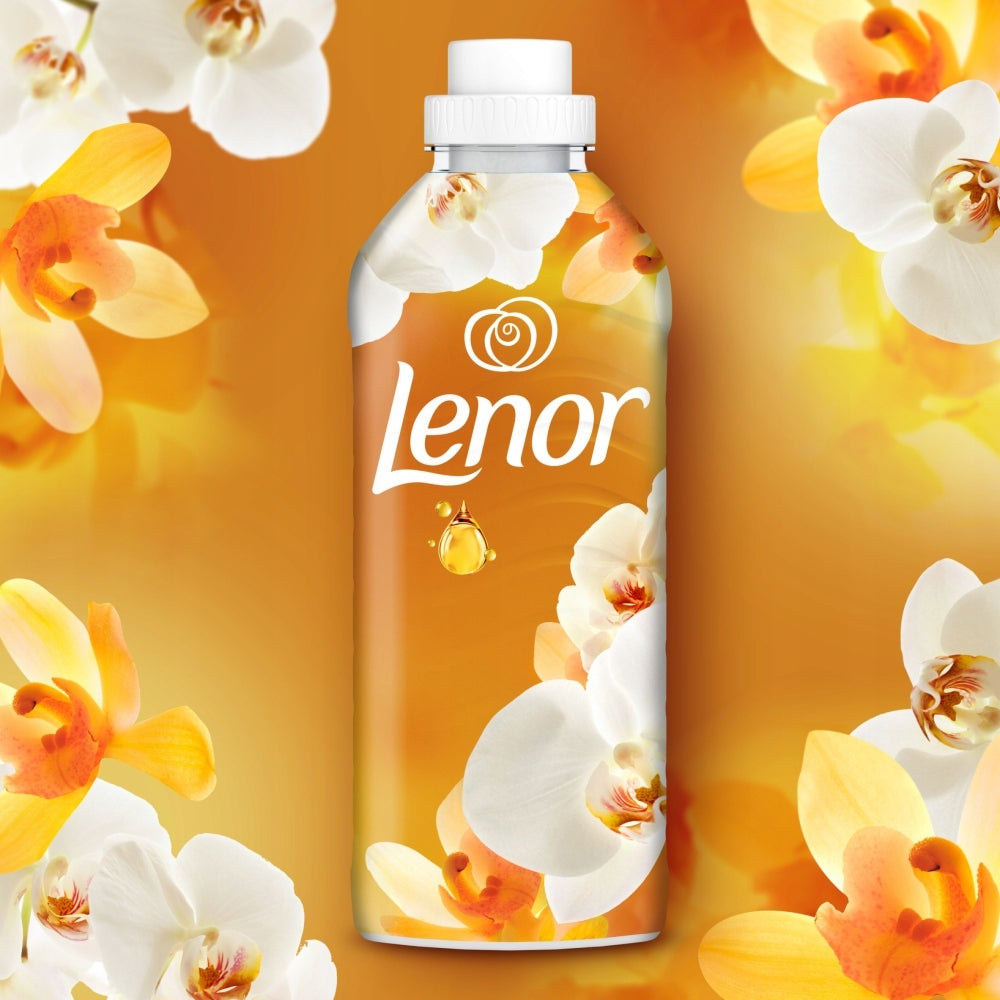 Set Lenor softening softener Orchid & Vanilla 384 washes Brand Lenor