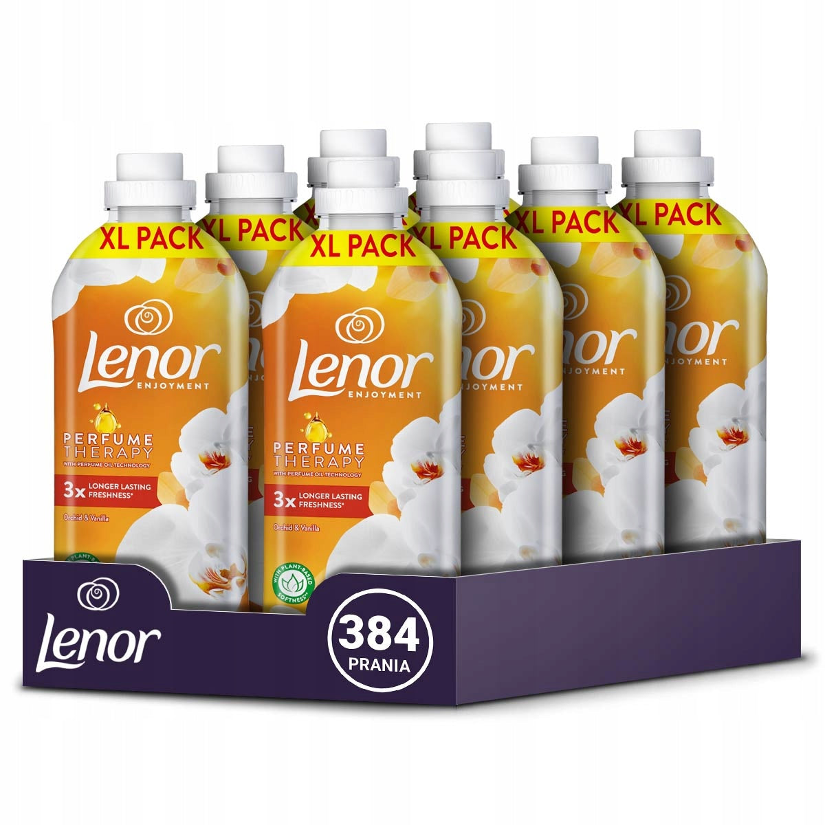 Set Lenor softening softener Orchid & Vanilla 384 washes