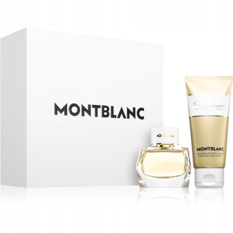 Set Montblanc Signature Absolue Perfumed Water 50ml + Body Lotion