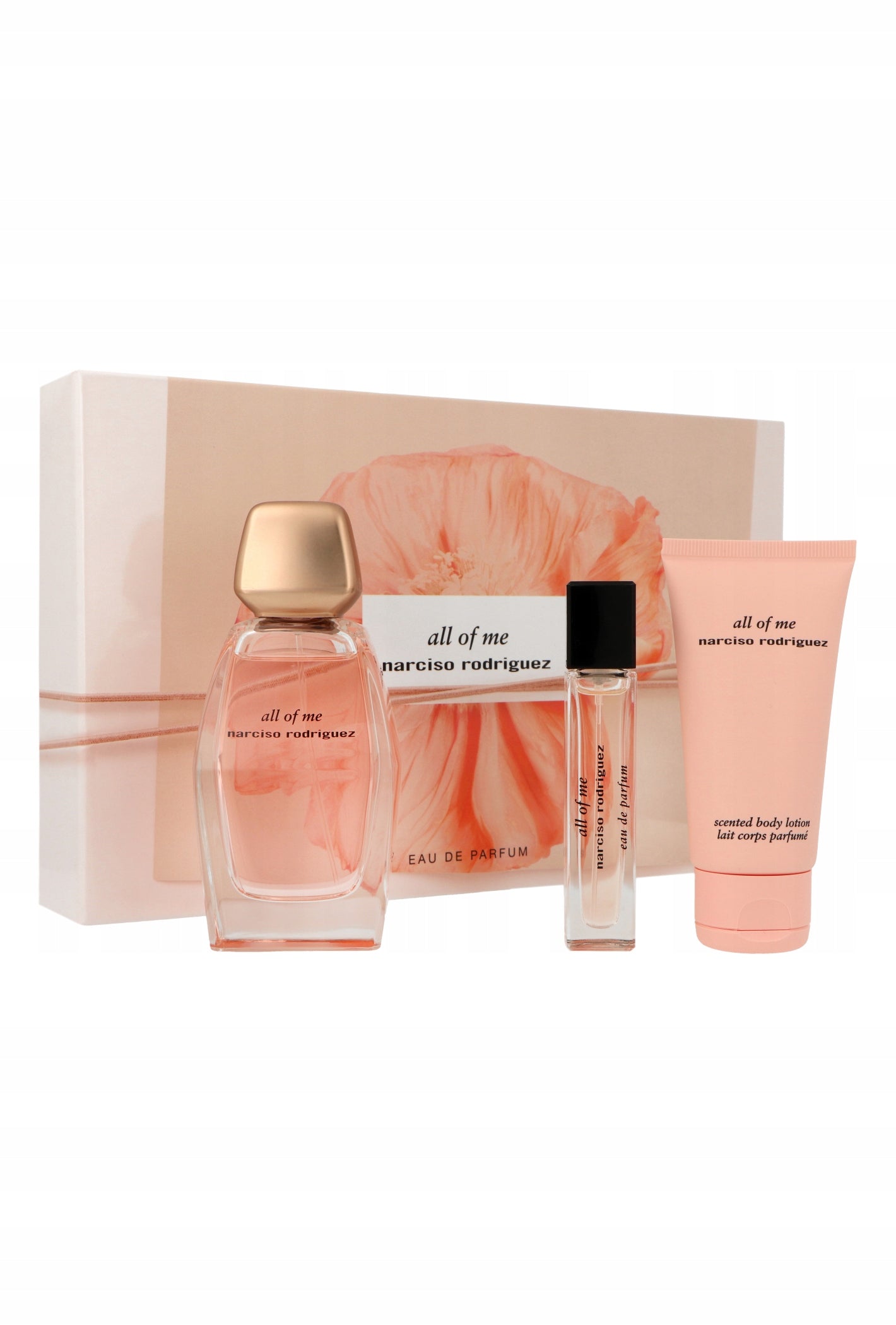 Set Narciso Rodriguez All Of Me Edp 90ml + Edp 10ml + Body Lotion 50ml Brand Narciso Rodriguez