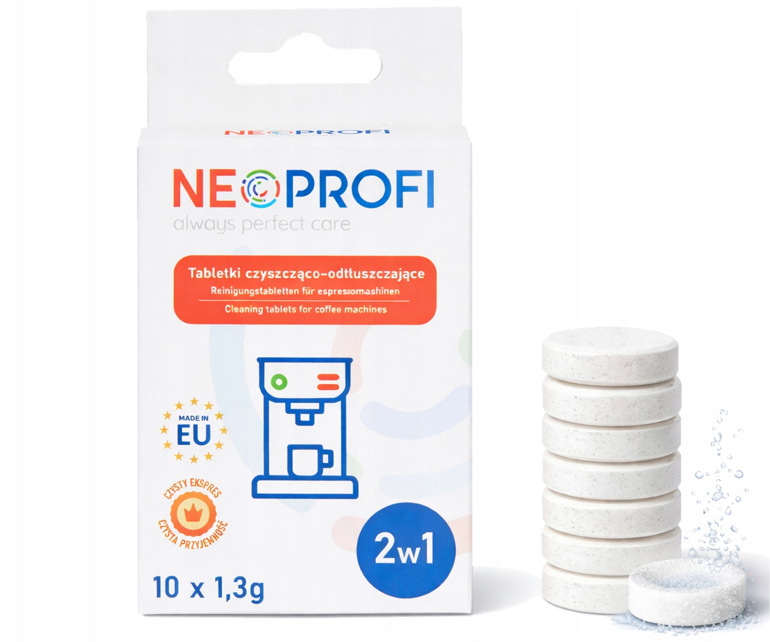 Set NeoProfi filter and cleaners for coffee machines | PHILIPS SAECO Brand NeoProfi