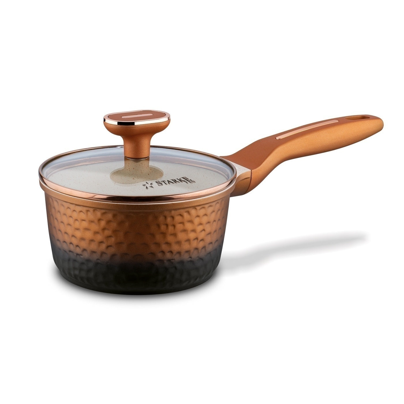 Set OF POTS INDUCTION PAN Starke Pro Texture Copper 10el 16/20/24/28 Brand Starke Pro