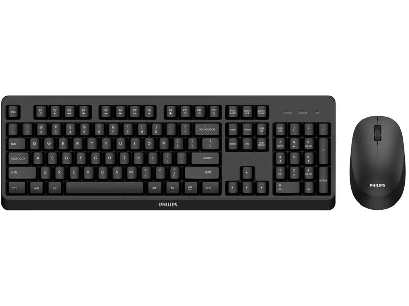Set PHILIPS SPT6307BL keyboard+ mouse black
