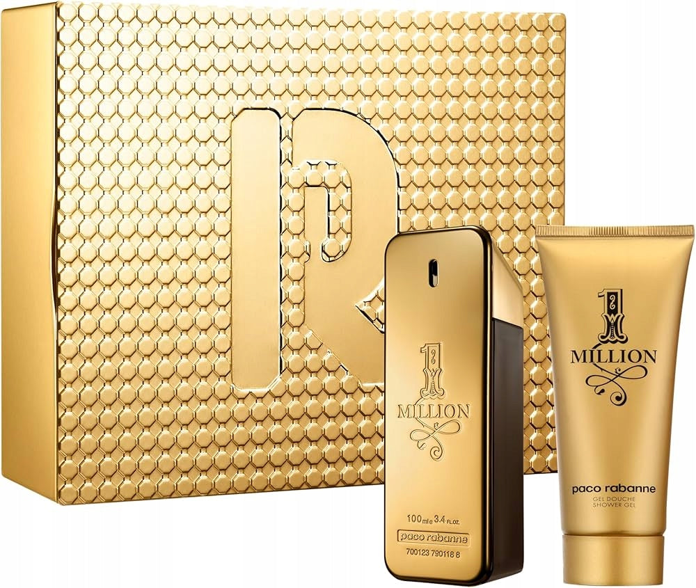 Set Paco Rabanne 1 Million Edt 100ml + Shower Gel 100ml